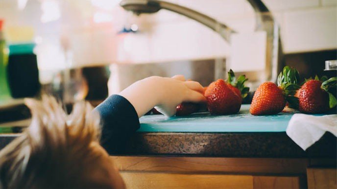 Beneficios de la alimentación Baby Led Weaning para la boca del bebé