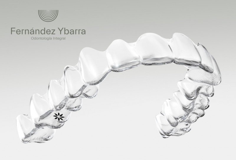 Ortodoncia invisible ferula transparente